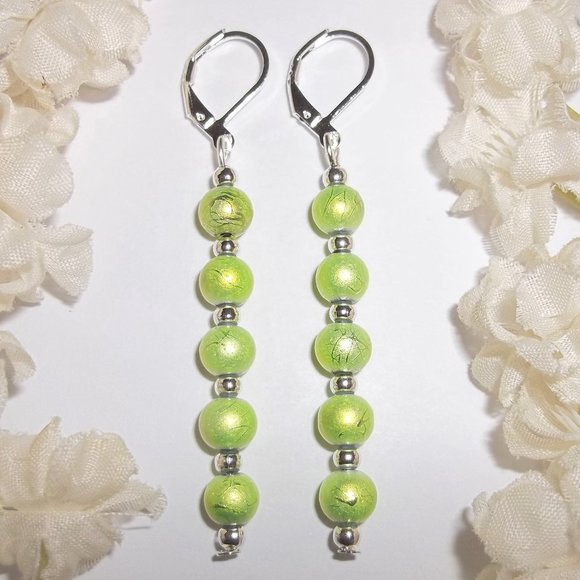 wvluckygirl Jewelry - Green Earring, Lime Green Earring, Green Jewelry, Earrings, Earring Set NWT 7787